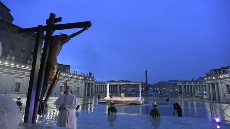 العالم على مركب بطرس، البابا فرنسيس والجائحة