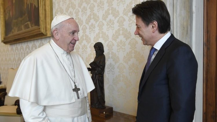 Włoski premier na audiencji u Papieża