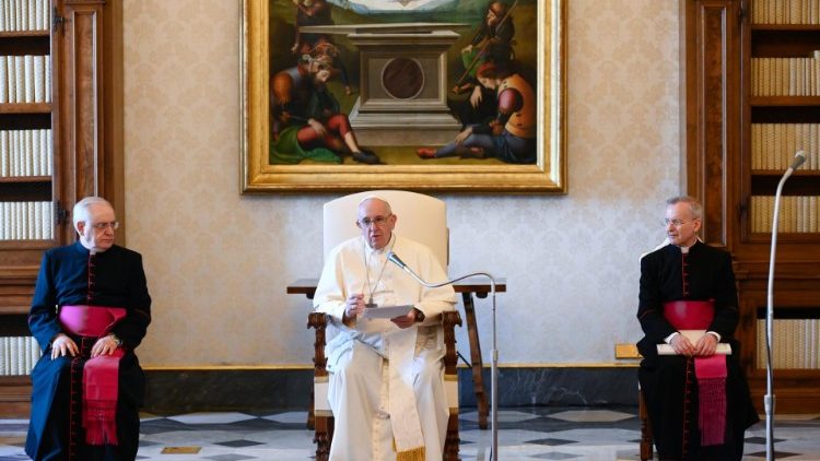 教皇フランシスコ　2020年6月10日の一般謁見で