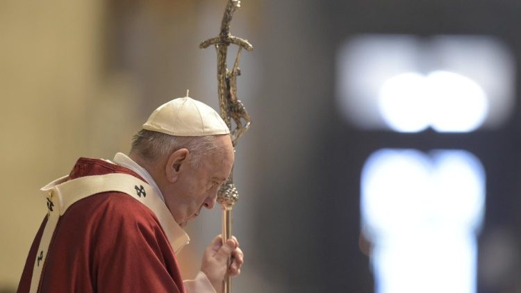 Papa Francisco na Missa dos Santos Pedro e Paulo