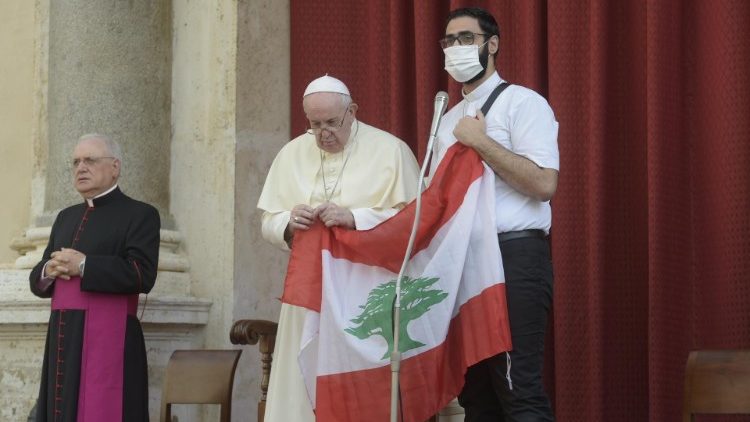 教宗呼籲衆人為黎巴嫩祈禱
