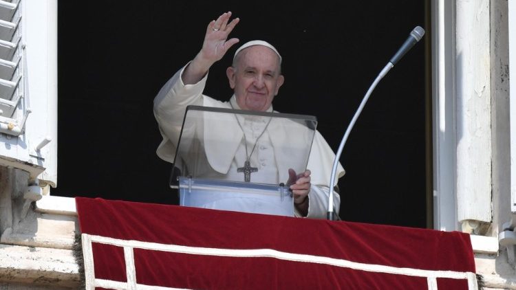 Pope Francis at Angelus on Sunday