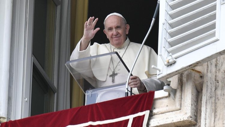 Папа Франциск на молитвата Ангел Господен,  20 септември 2020