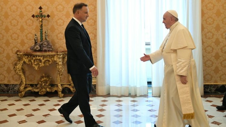 Lenkijos prezidentas Vatikane