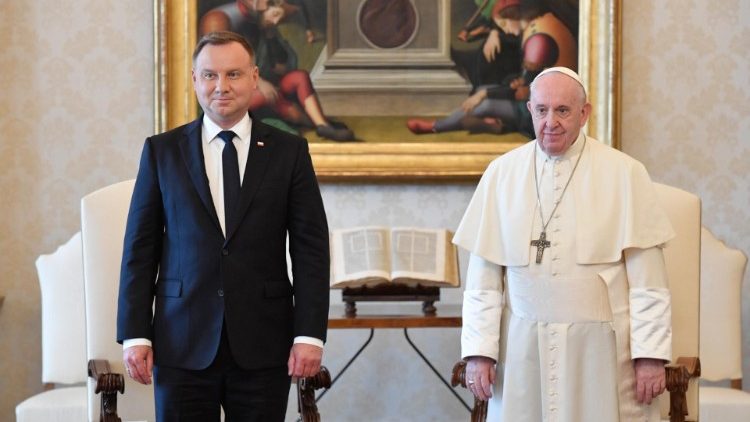 Папа Францішак і Анджэй Дуда