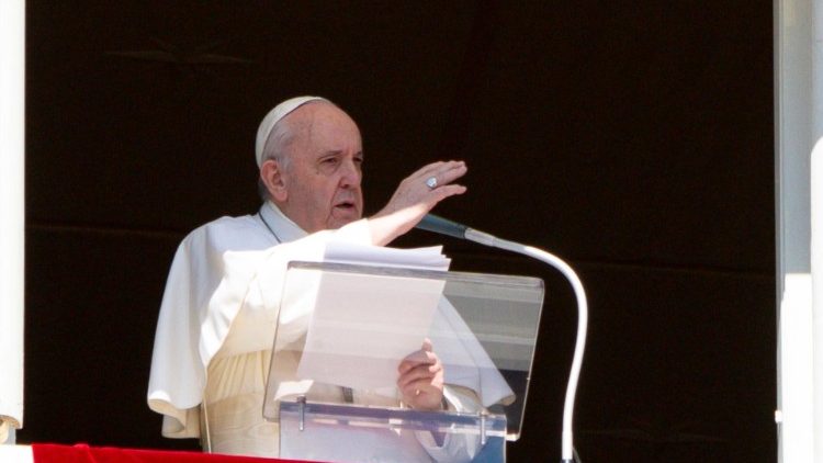 Папа Франциск на молитвата Ангел Господен,  18 октомври 2020
