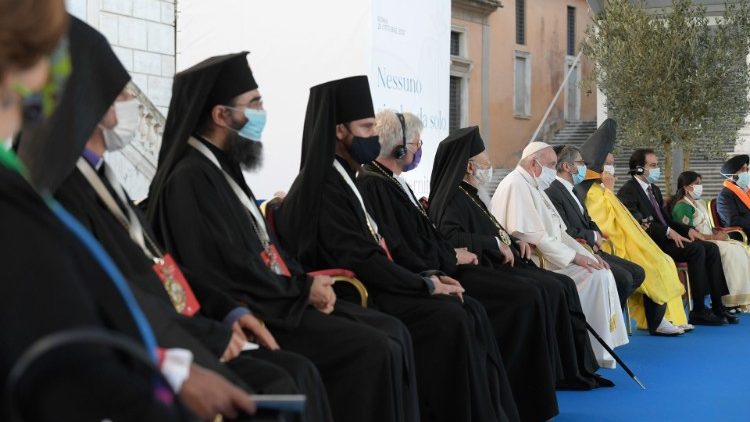 Международна молитвена среща за мир в Рим, 2020.10.20 