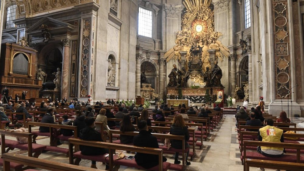 A missa na Basílica de São Pedro pelo Dia Mundial dos Pobres