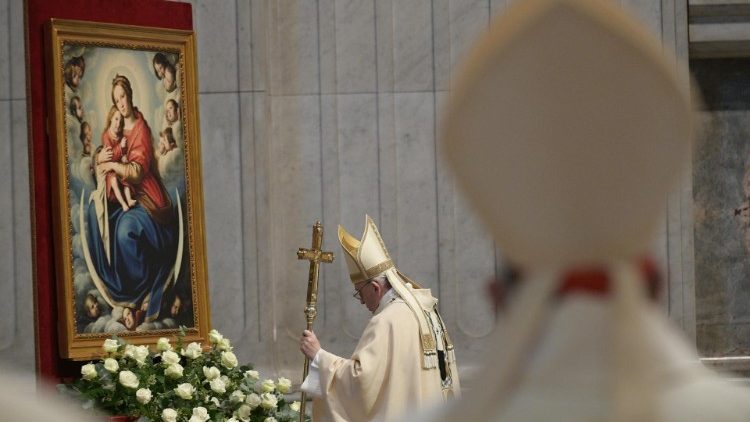 البابا فرنسيس يحتفل بالقداس الإلهي بمناسبة عيد يسوع المسيح، ملك الكون
