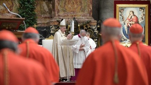 Pope urges new cardinals to stay on the Lord’s road
