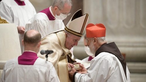 Le Pape invite les nouveaux cardinaux à demeurer sur la route de Jésus