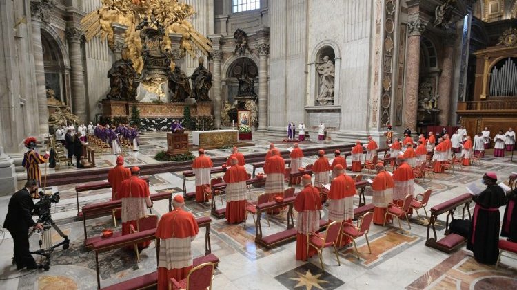 Святая Месса в Ватикане (29 ноября 2020 г.)