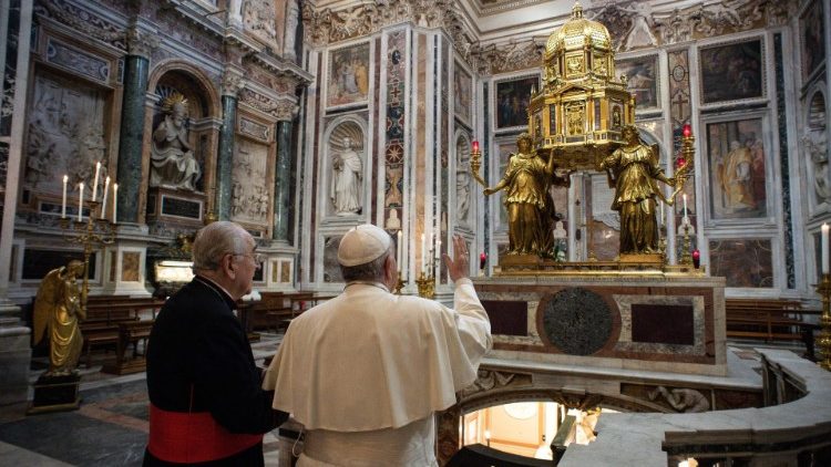 Solennità dell'Immacolata: Francesco a Santa Maria Maggiore (8-12-2020)
