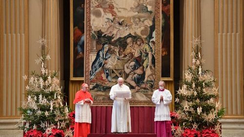 Різдвяне послання «Urbi et Orbi» Папи Франциска 2020