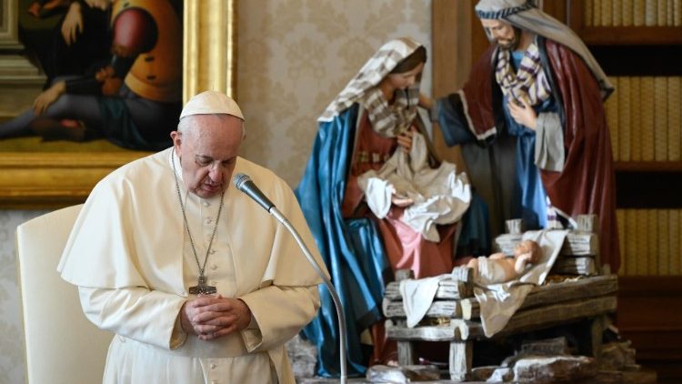 Папа падчас агульнай аўдыенцыі