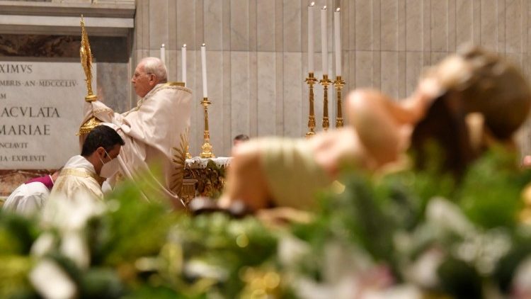 31 de diciembre de 2020: Vísperas en la Basílica de San Pedro.