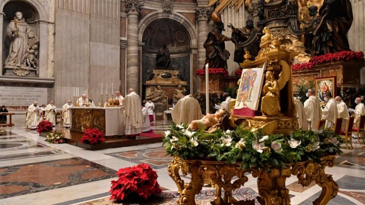 Святая Месса праздника Пресвятой Богородицы Марии 1 января 2021 г.