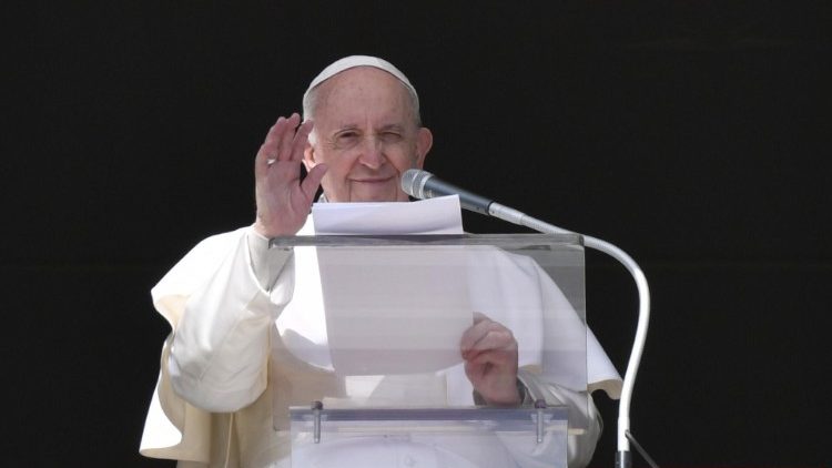Papa Francisc la rugăciunea Îngerul Domnului de duminică, 28 februarie 2021.