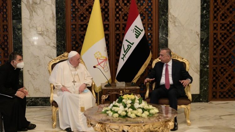 Il Papa e il primo ministro iracheno