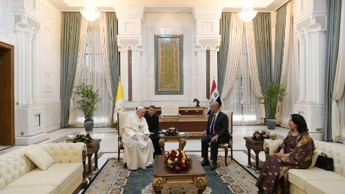 Pápež sa prihovoril čelným predstaviteľom Iraku: Rôznorodosť je zdroj, nie prekážka