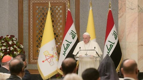Pope urges Iraqi authorities to rebuild society on fraternal solidarity