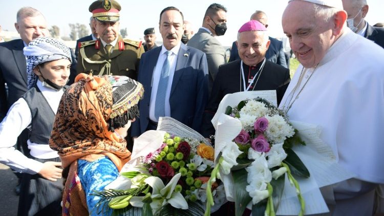 Marzo - Il Papa arriva a Baghdad per il viaggio apostolico in Iraq 