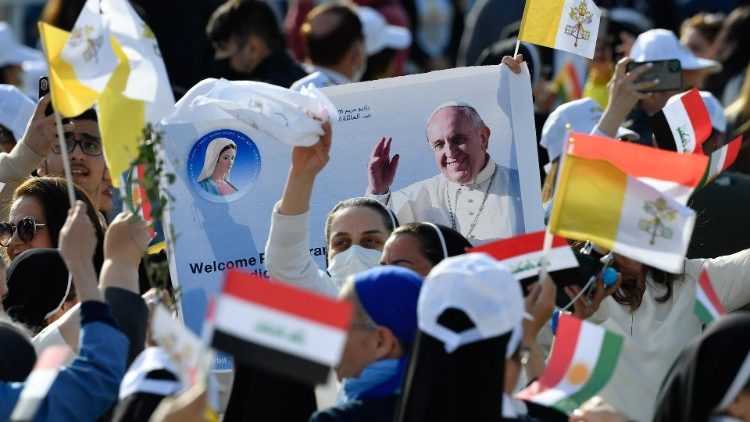 Przy Papieżu Irakijczycy przeżyli chwile jedności narodowej