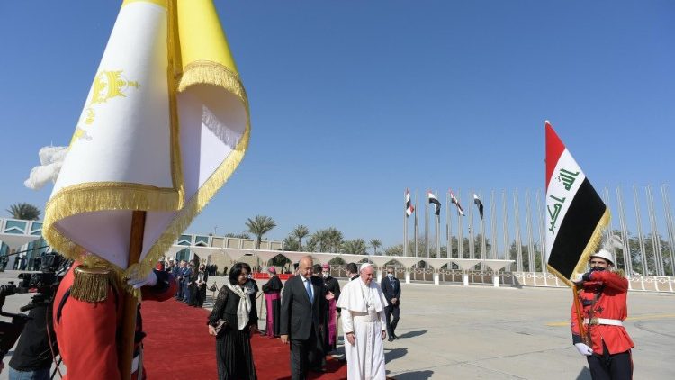 Cerimonia di congedo resso l’Aeroporto Internazionale di Baghdad (8 marzo 2021)