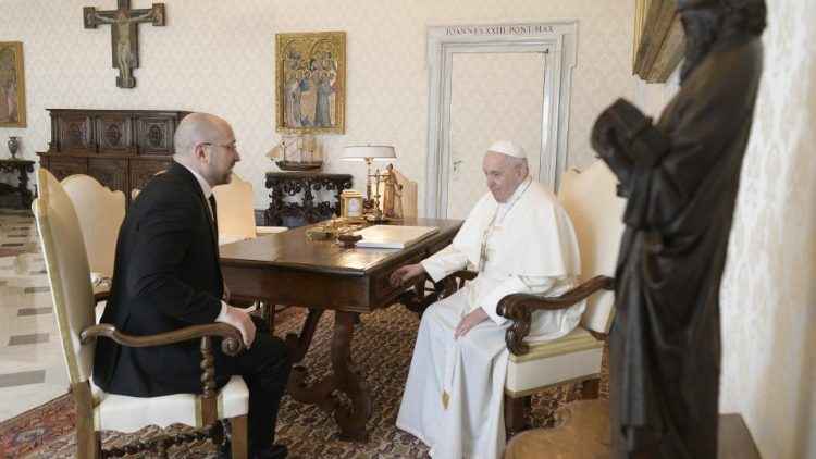 Papież przyjął premiera Ukrainy
