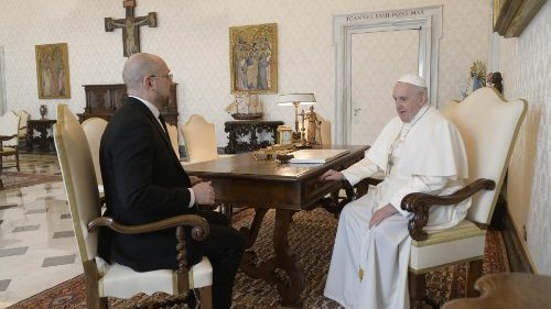 Le Pape François a rencontré le Premier ministre de l’Ukraine