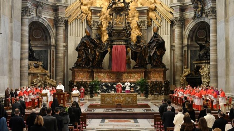 Liturgia Męki Pańskiej w Bazylice Watykańskiej