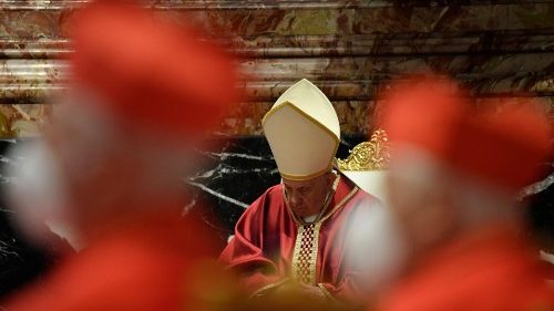 Corona-Karfreitagsliturgie mit Papst Franziskus im Petersdom