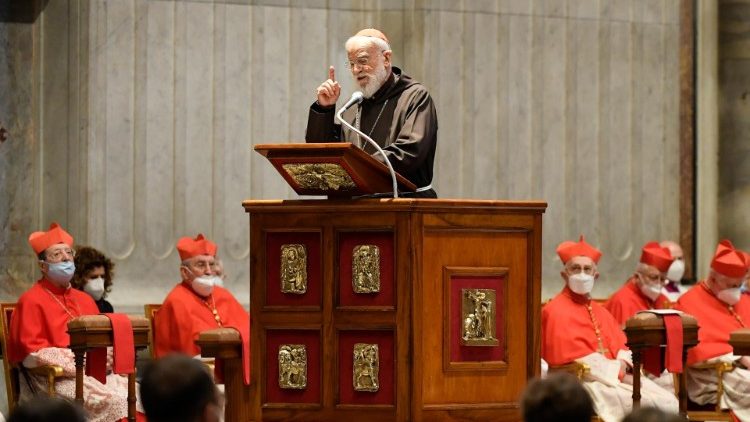 Kardinali Raniero Cantalamessa ameongoza tafakari ya Ijumaa kuu.