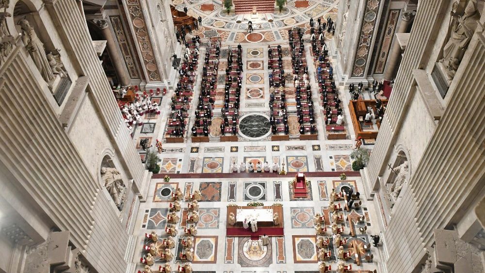 Vatikánska bazilika, 3. apríla 2021