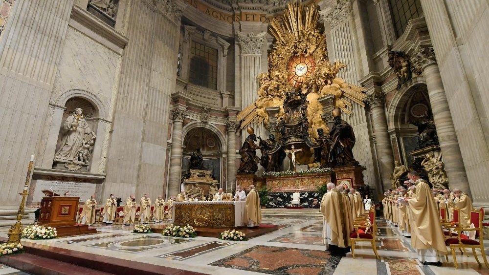 Vatikánska bazilika, 3. apríla 2021