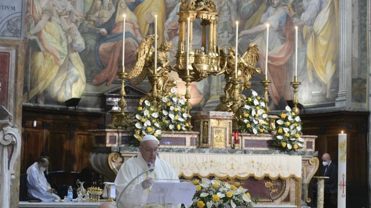 Papst Franziskus an diesem Sonntag