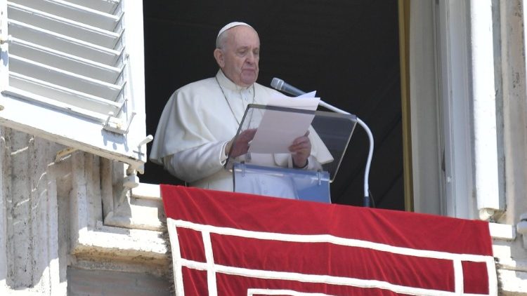 Papa Francisc la rugăciunea ”Regina Coeli” de duminică, 25 aprilie 2021.