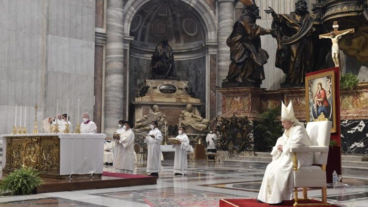 البابا فرنسيس يترأس قداسًا إلهيًّا من أجل ميانمار 