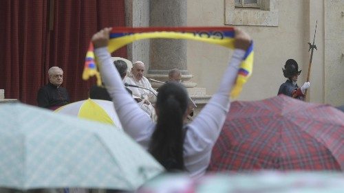 Papst ruft bei Generalaudienz zu Frieden auf