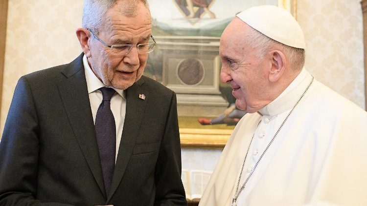 Pope Francis meets with President of Austria, Alexander Van der Bellen