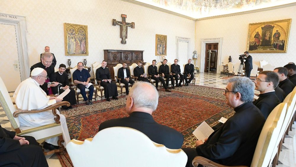 Pápež prijal členov francúzskeho Kolégia San Luigi dei Francesi