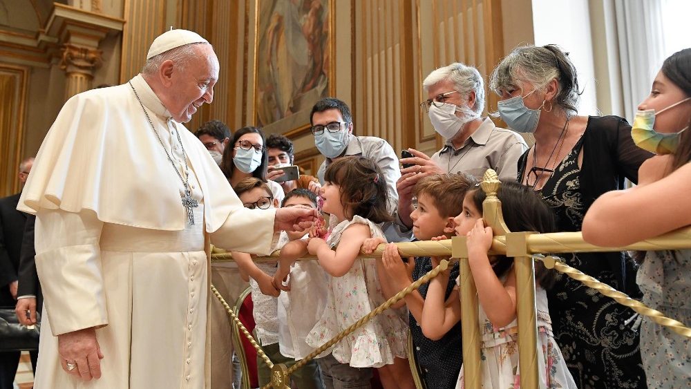 Trvalí diakoni Ríma na audiencii u pápeža Františka