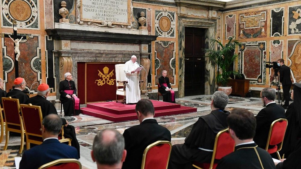 La audiencia del Papa Francisco a la Plenaria de la Roaco 