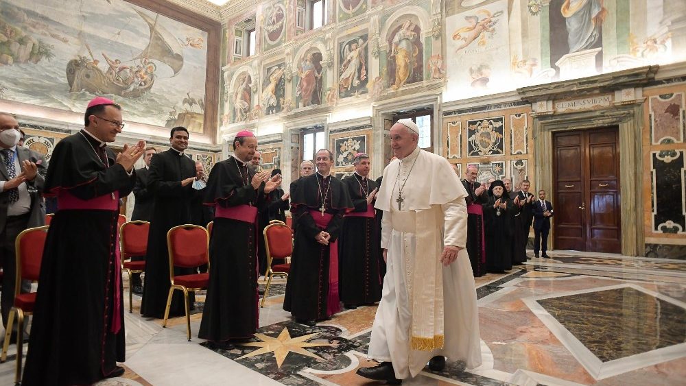 La audiencia del Papa Francisco a la Plenaria de la Roaco 