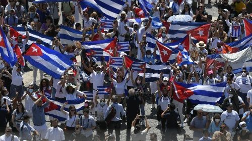 A solidariedade de Francisco ao povo cubano