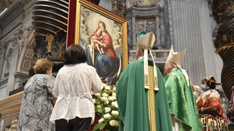 Света литургия във ватиканската базилика за Първия световен дан на бабите и дядовците и възрастните хора. 25.7.2021