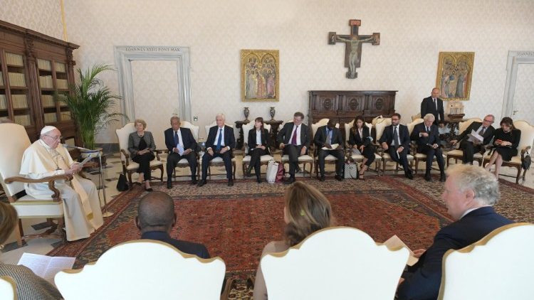 Il Papa riceve la “Fondation Leaders pour la Paix”