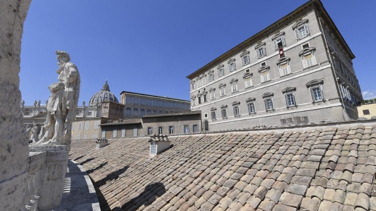 Vista do Palácio Apostólico