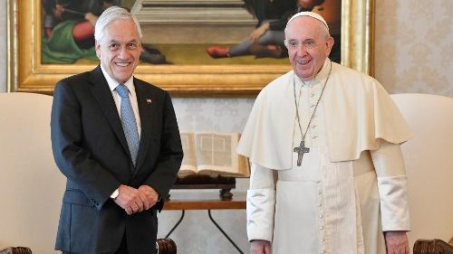 El Papa recibió en audiencia al Presidente de Chile