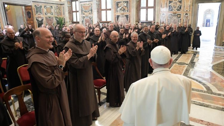Franciszek przyjął na audiencji karmelitów